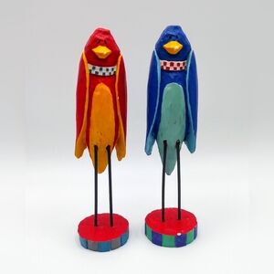 Russ Berrie & Company Inc. Set of 2 Bird Figurines